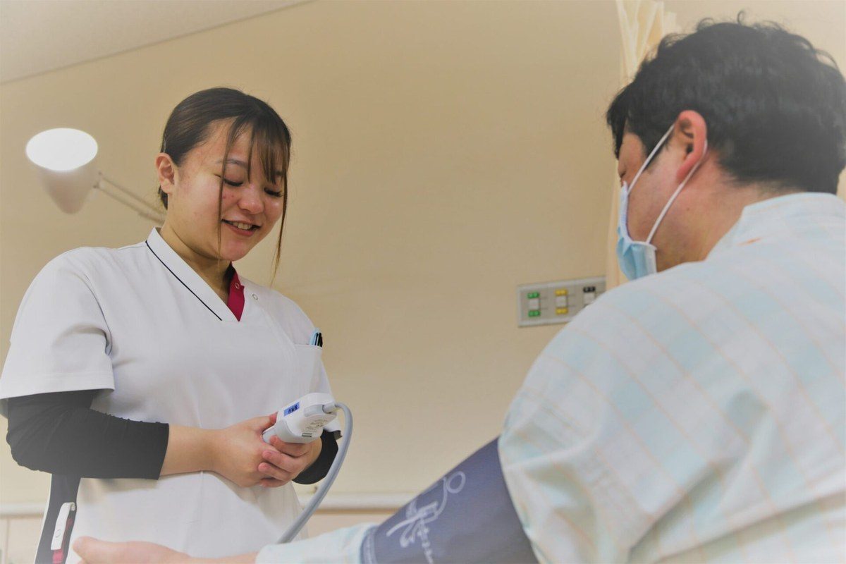 外来診察・案内エリアの様子