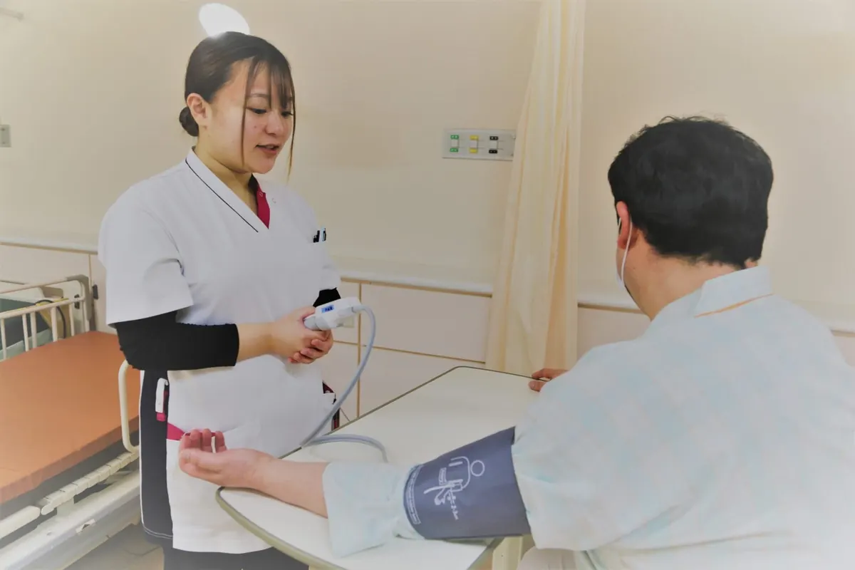 看護の様子